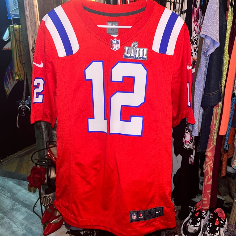 Patriots Tom Brady Super Bowl Winning Jersey